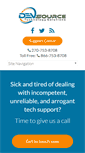 Mobile Screenshot of dev-source.com